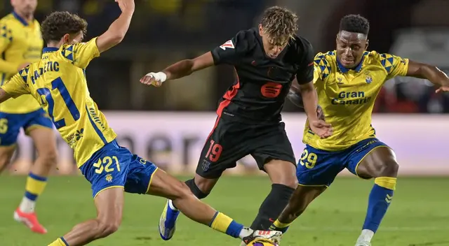 Barcelona venció a Las Palmas por la liga española