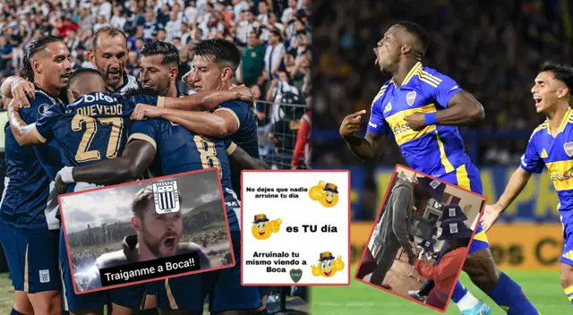 Partido de Boca Juniors vs. Alianza Lima se vive en las redes sociales.