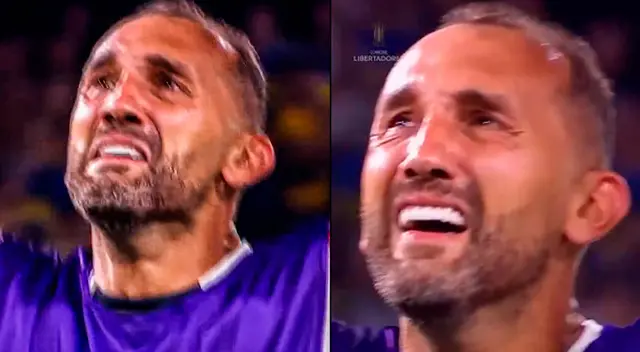 Hernán Barcos lloró desconsoladamente tras la gesta de Alianza Lima