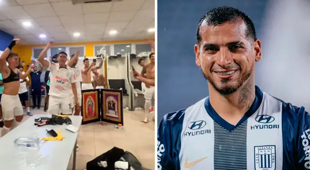 La reacción de Miguel Trauco cuando sus compañeros cantan icónica canción de Alianza