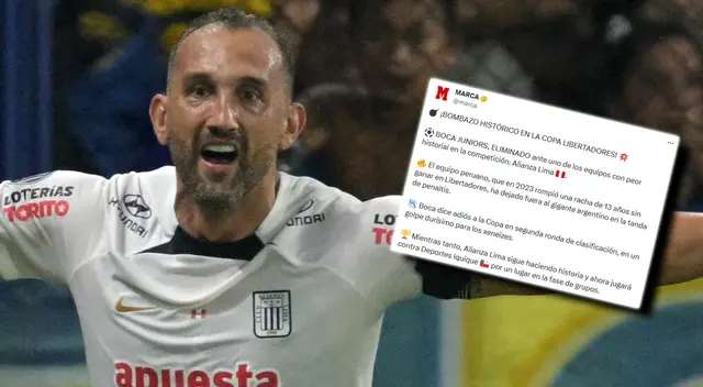 La victoria de Alianza Lima por penales ante Boca Juniors causó sorpresa en la prensa española.