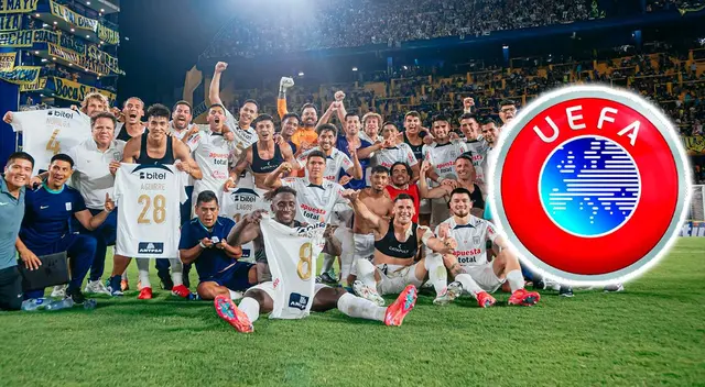 Club europeo festejó triunfo de Alianza Lima por Copa Libertadores.