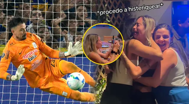 Celita Guanella, esposa de Guillermo Viscarra, reaccionó de manera emotiva ante triunfo de Alianza Lima.