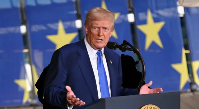 Trump golpea a la UE con aranceles del 25% y desata incertidumbre económica.