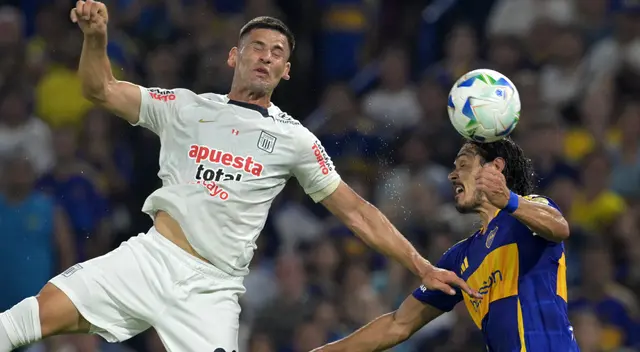 Guillermo Enrique jugó los 90 minutos en la clasificación de Alianza Lima ante Boca Juniors.