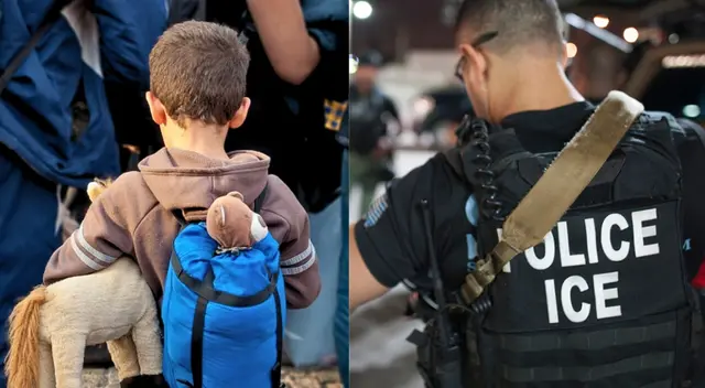 Los niños tienen derecho a no contestar las preguntas de ICE en un operativo migratorio.
