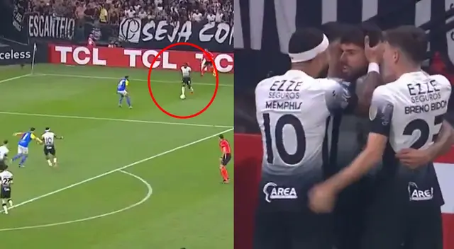 André Carrillo se lució con gran jugada en el Corinthians vs. Universidad Central. André Carrillo se lució con gran jugada en el Corinthians vs. Universidad Central.