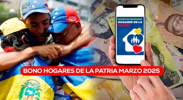 Sepa cómo recibir el Bono Hogares de la Patria y revise su TABLA ACTUALIZADA de los nuevos montos de marzo 2025. Sepa cómo recibir el Bono Hogares de la Patria y revise su TABLA ACTUALIZADA de los nuevos montos de marzo 2025.