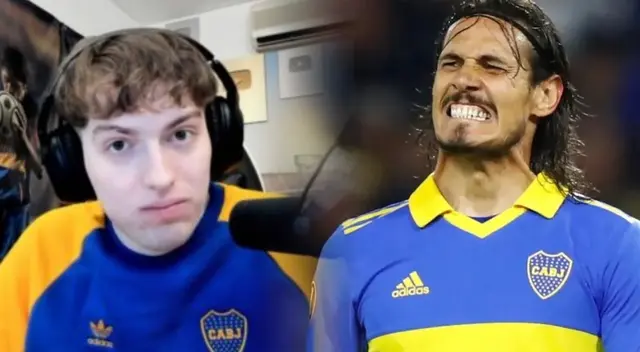 Davoo Xeneize recuerda el mal momento que atraviesa Edinson Cavani en Boca.