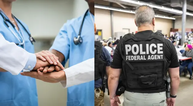 Redadas en hospitales ICE