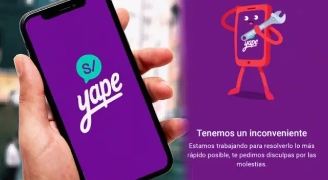 Cayó Yape y miles de usuarios reportan la falla del sistema en redes sociales.