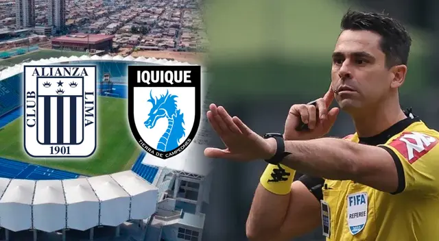 Arbitraje brasileño para el partido de Deportes Iquique vs Alianza Lima. Arbitraje brasileño para el partido de Deportes Iquique vs Alianza Lima.