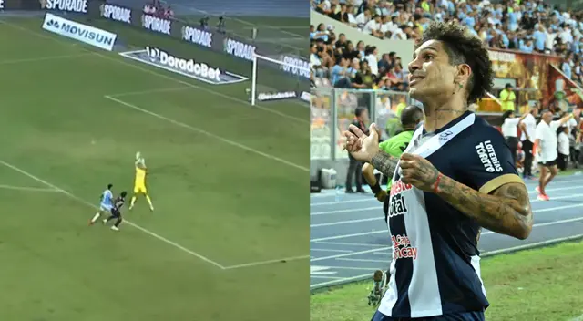 Paolo Guerrero apareció con golazo en el Sporting Cristal vs. Alianza Lima.
