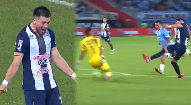 Alan Cantero marcó su primer gol con Alianza Lima ante Sporting Cristal.