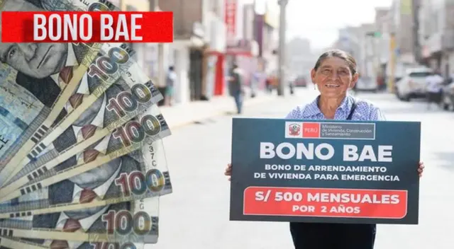 Bono BAE: consulta sobre el pago de este subsidio en el Perú
