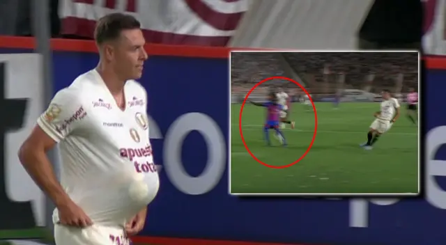 Christian Ramos marcó un autogol tras pase de Diego Churín. Christian Ramos marcó un autogol tras pase de Diego Churín.