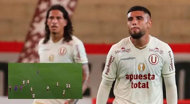 Ureña y Riveros discutieron en pleno partido de Universitario Ureña y Riveros discutieron en pleno partido de Universitario