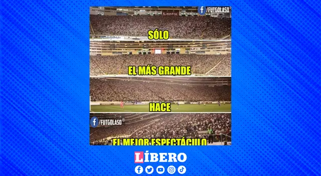 Universitario, una vez más, llenó el Monumental para recibir a su equipo.