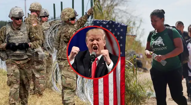 Donald Trump busca parar la migración y el tráfico de drogas en la frontera con México.