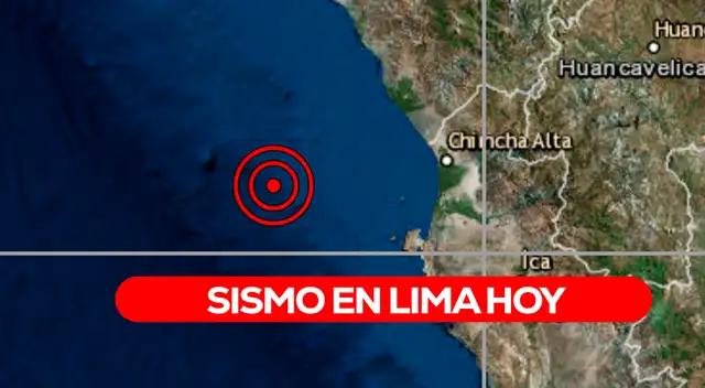 Se registró un nuevo sismo de 5.0 de magnitud en Cañete.