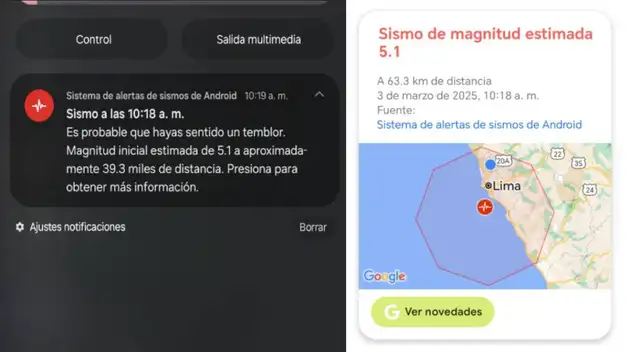 Android Earthquake Alerts System