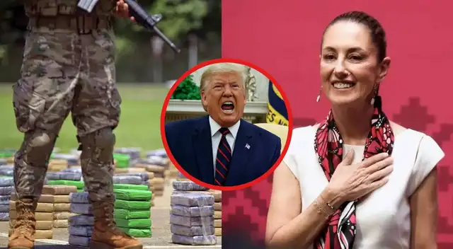 Narcotráfico Donald Trump Claudia Sheinbaum