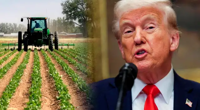El presidente no especificó los productos afectados, pero instó a los agricultores estadounidenses a aumentar su producción agrícola.