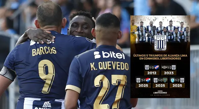 El insólito comentario de la Copa Libertadores luego del triunfo de Alianza Lima El insólito comentario de la Copa Libertadores luego del triunfo de Alianza Lima