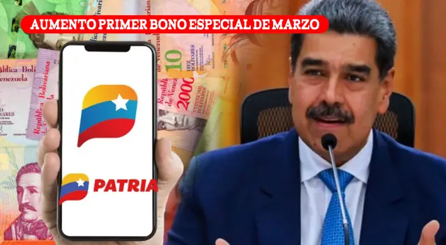 El Primer Bono Especial de marzo comenzará a pagarse por Sistema Patria.