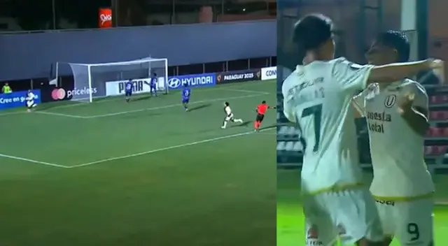 Alex Pullchz y su golazo en el Universitario vs. Metropolitanos.