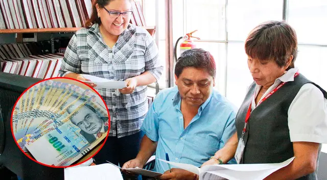 Los trabajadores públicos de determinados regímenes acceden a este apoyo monetario extraordinario de 400 soles.
