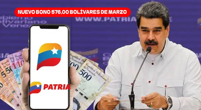 El nuevo bono de 576,00 bolívares comenzó a pagarse por el Sistema Patria.