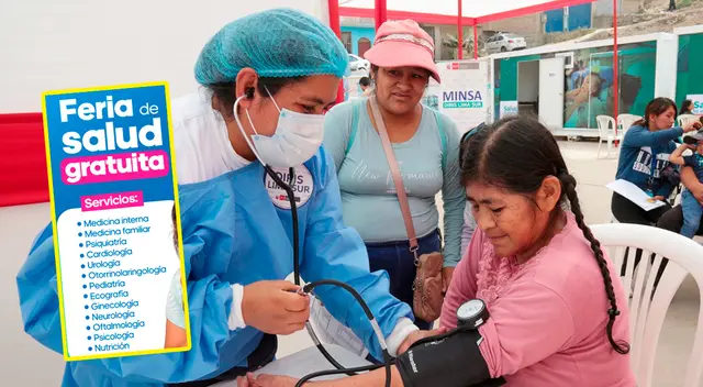 Conoce dónde se realizará la feria de salud gratuita que lanzó el Ministerio de Salud. Conoce dónde se realizará la feria de salud gratuita que lanzó el Ministerio de Salud.