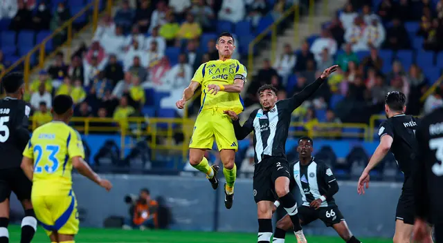 Cristiano Ronaldo marcó gol en partido de Al Nassr vs Al Shabab. Cristiano Ronaldo marcó gol en partido de Al Nassr vs Al Shabab.