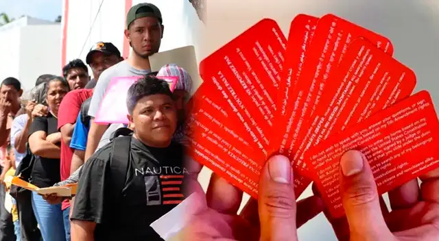 La tarjeta roja que solicitan los inmigrantes para protegerse de las deportaciones de Trump.