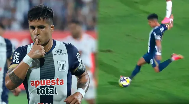 Ricardo Lagos con un potente zurdazo anotó el 2-0 de Alianza Lima ante Ayacucho FC. Ricardo Lagos con un potente zurdazo anotó el 2-0 de Alianza Lima ante Ayacucho FC.