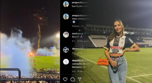 Ana Paula Consorte y la imagen de Paolo que compartió tras triunfo Ana Paula Consorte y la imagen de Paolo que compartió tras triunfo