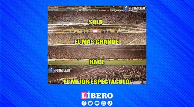 Pese a ser visita, los hinchas de Universitario llenaron las gradas del Estadio Nacional.