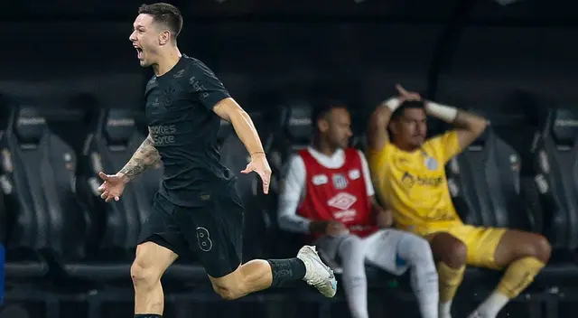 Corinthians con André Carrillo ganó 2-1 a Santos de Neymar Corinthians con André Carrillo ganó 2-1 a Santos de Neymar