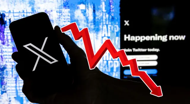 Usuarios reportan la caída masiva de X en todo el mundo.