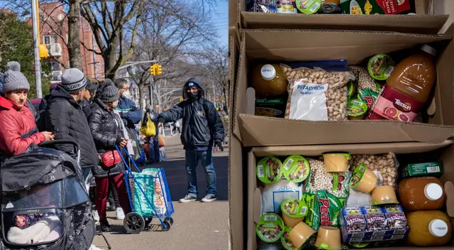 Si estás en Nueva York y necesitas comida, te decimos cómo acceder a despensas gratis.