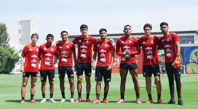 Los jugadores sparrings de la selección peruana