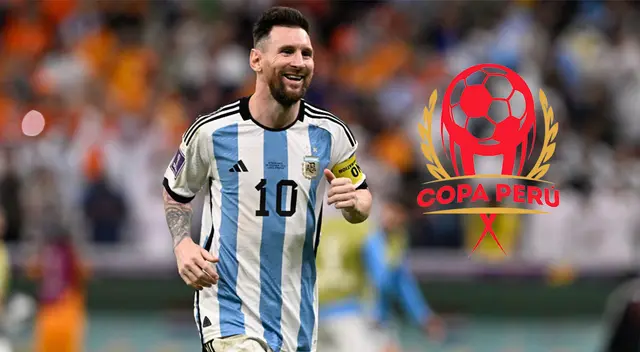 Lionel Messi debutó en la Copa Perú
