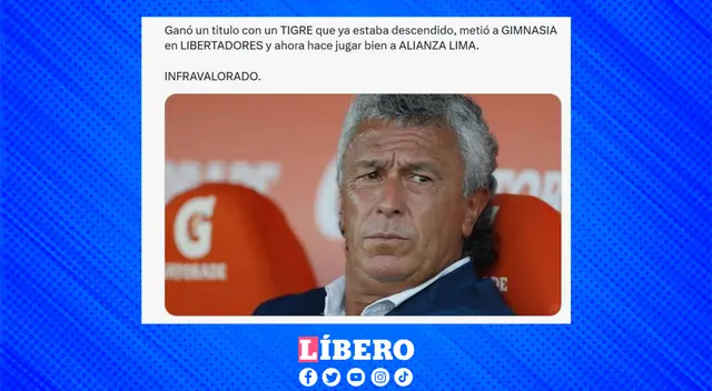 El Alianza Lima de Gorosito es hoy uno de los candidatos para obtener el título de la Liga 1.