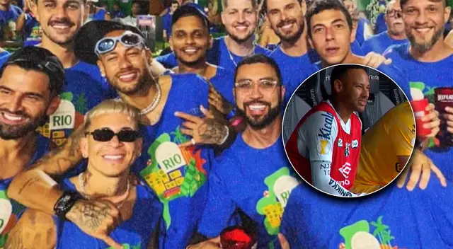 Neymar se habría lesionado en los carnavales de Río