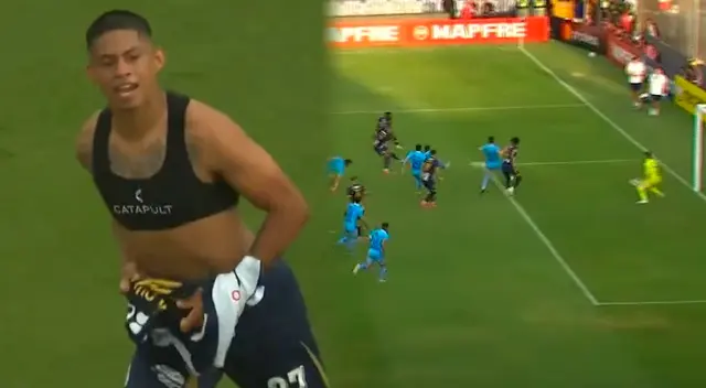 Kevin Quevedo anotó su tercer gol en la Copa libertadores 2025 a Deportes Iquique.
