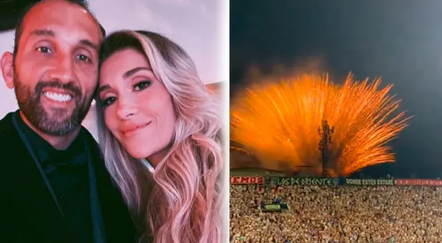 Guili Cunha celebró a lo grande la celebración de Alianza Lima.