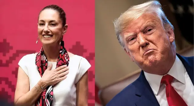 Así reacciona Sheinbaum ante la imposición de aranceles de Trump.