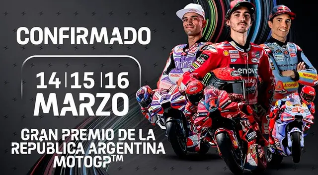 Argentina será sede de la segunda jornada del Moto GP 2025 este fin de semana.