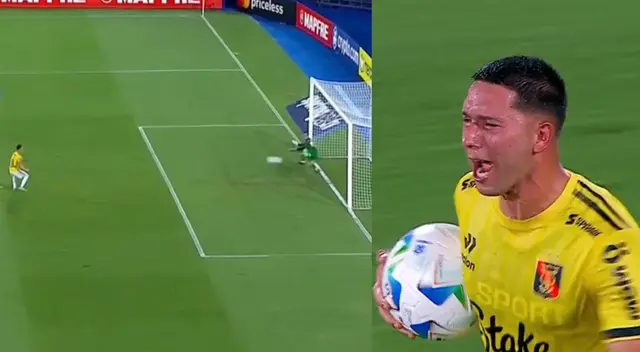 Tomás Martínez marcó de penal el empate ante Cerro Porteño por la Copa Libertadores. Tomás Martínez marcó de penal el empate ante Cerro Porteño por la Copa Libertadores.